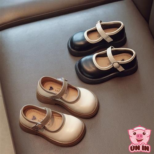 Giày búp bê bé gái - Giày Sandal quai dán xinh xắn chất da PU siêu mềm đế cao su chống trơn trượt mẫu mới nhất M19