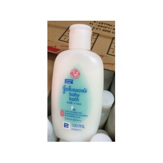 SỮA TẮM JOHNSON BABY Chứa Sữa Và Tinh Chất Gạo 100ML