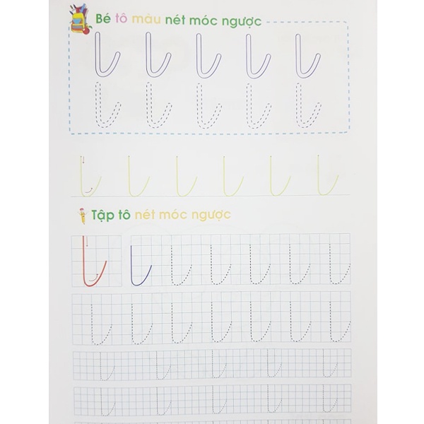 Combo 8 Quyển Tập Bé Làm Quen Với Chữ Cái Các,Nét Cơ Bản, Chữ Số