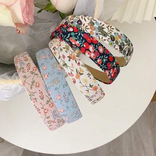 🍂Bờm tóc vintage hoa văn nhẹ nhàng
