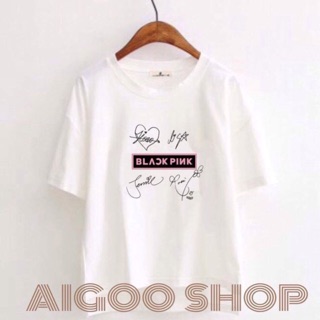 Áo chữ kí Blackpink