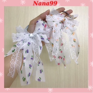 💖cột tóc nơ to xinh cho bạn gái