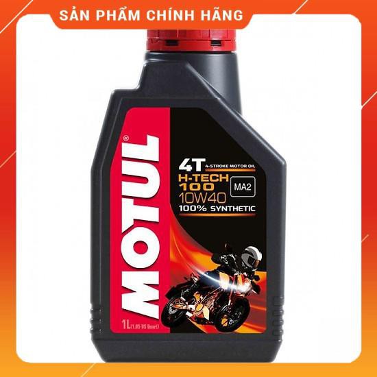 Nhớt tổng hợp xe Exciter, mô tô PKL Motul H-Tech 100 4T 10W40 1L