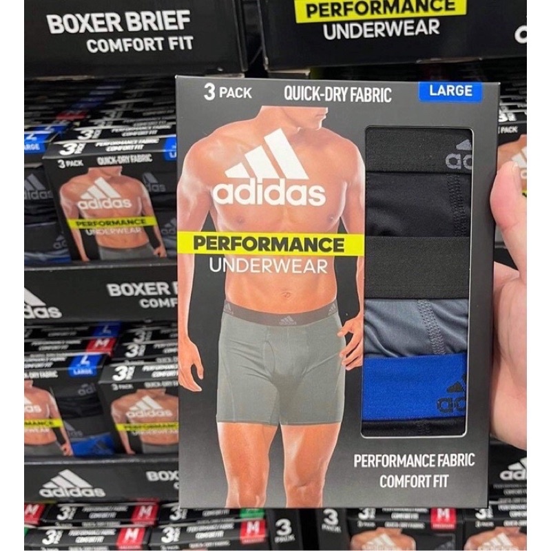{Bill Mỹ} Set Quần Lót Boxer Adidas Nam / Ck / Puma/ Levi’s - Hàng Chính Hãng Tử Store Mỹ