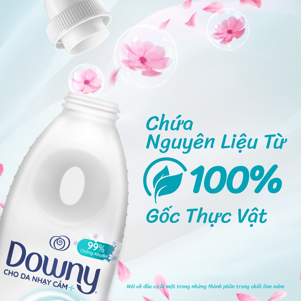 Combo 2 Nước Xả Vải DOWNY Làn Gió Mát 3.5L/ Hương Nắng Mai 3.5L/ Kháng Khuẩn Dịu Nhẹ 3.5L