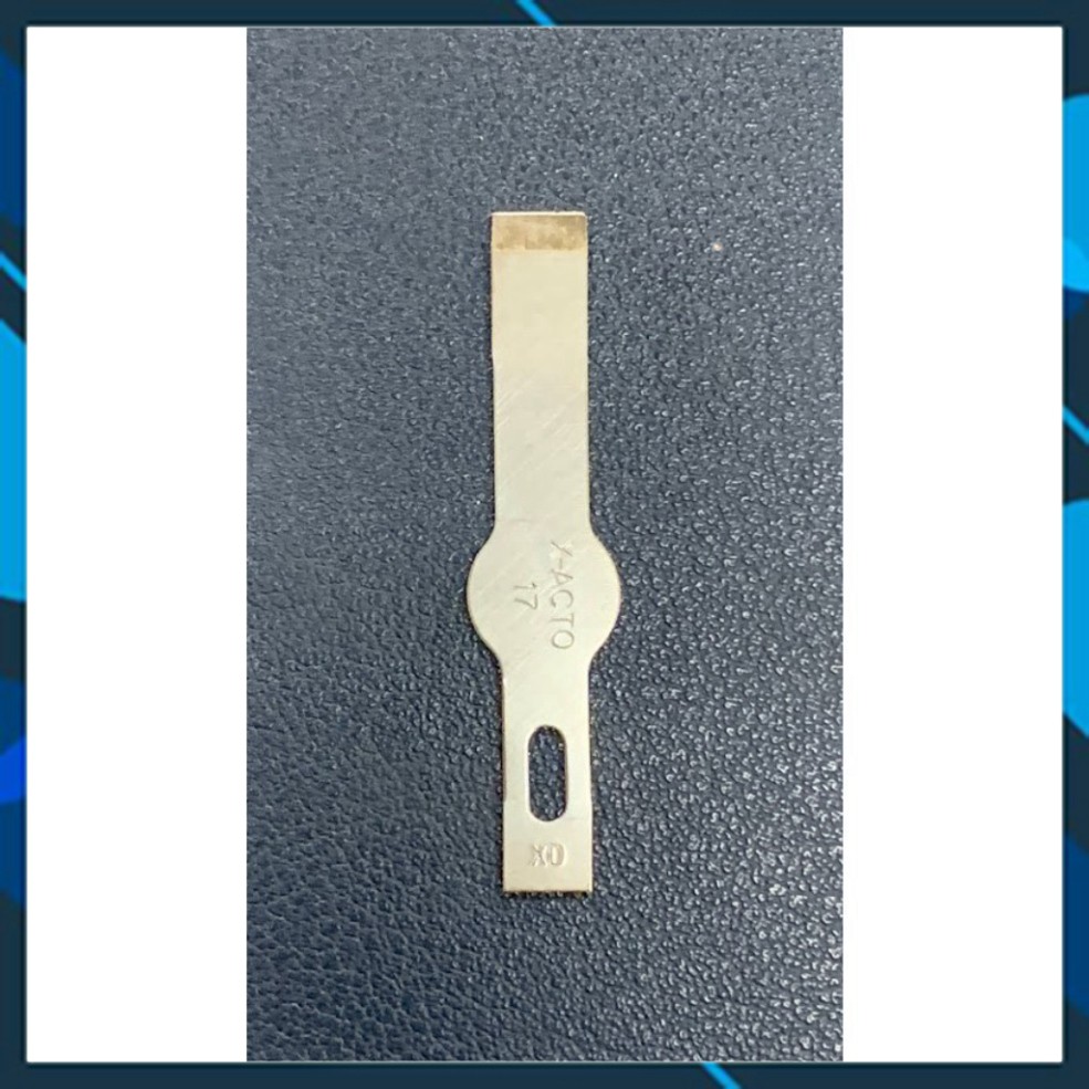 _Lưỡi dao số 17 đầu bằng cạo keo, cậy lưng kính iPhone (1 túi = 10 chiếc)