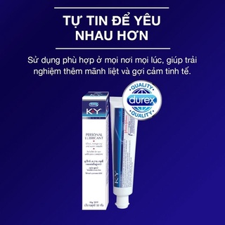 Gel bôi trơn durex ky - 50g