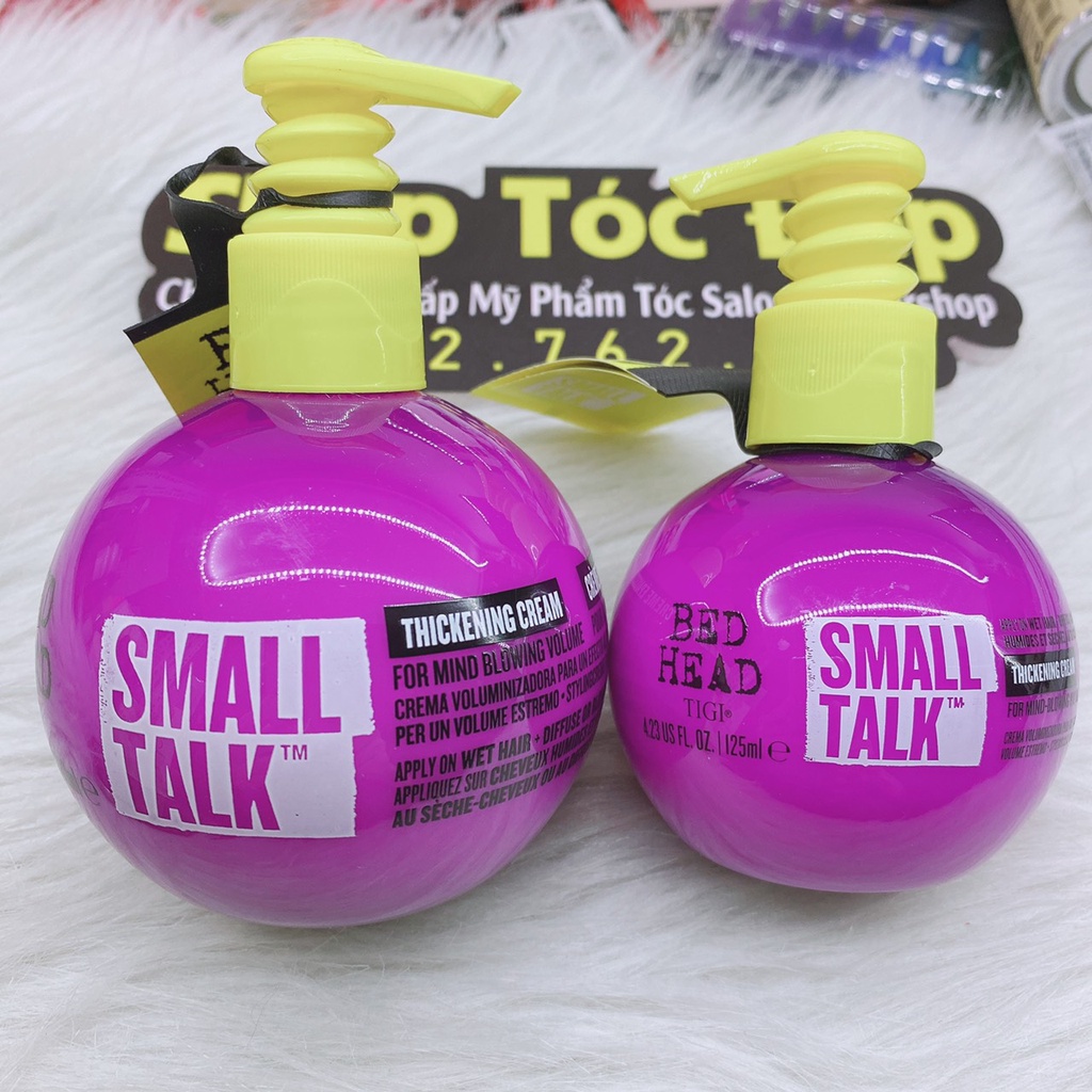 (CHÍNH HÃNG)Gel tạo kiểu tóc TIGI Bed Head Small Talk 240ml-125ml