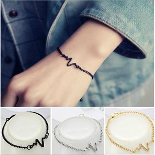 📛 rẻ vô địch 📛 vòng tay nhịp tim xinh xắn 3 màu dành cho nam và nữ