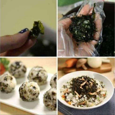 Rong Biển Ăn Liền Khô Em Bé Cười Trộn Cơm Rắc Cơm 50g