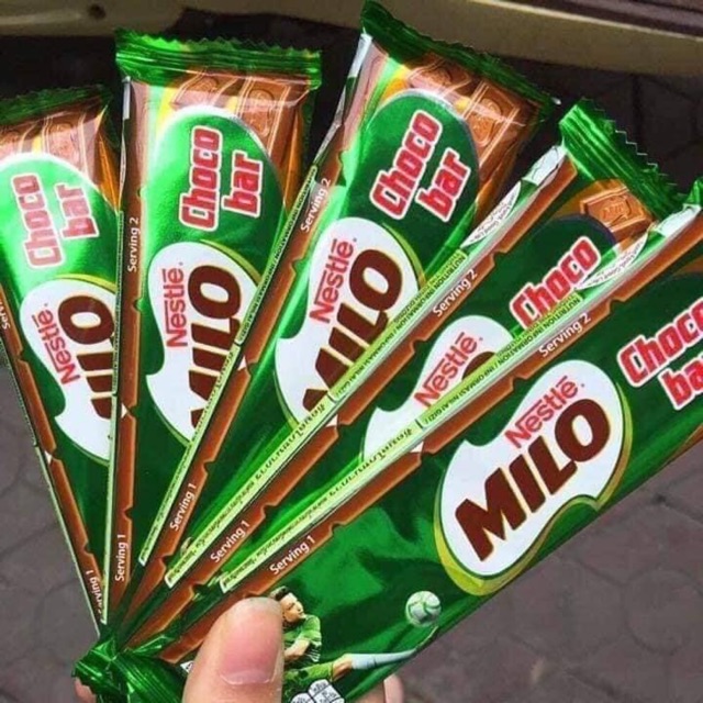 Milo Choco bar Thái Lan 10k/ thanh