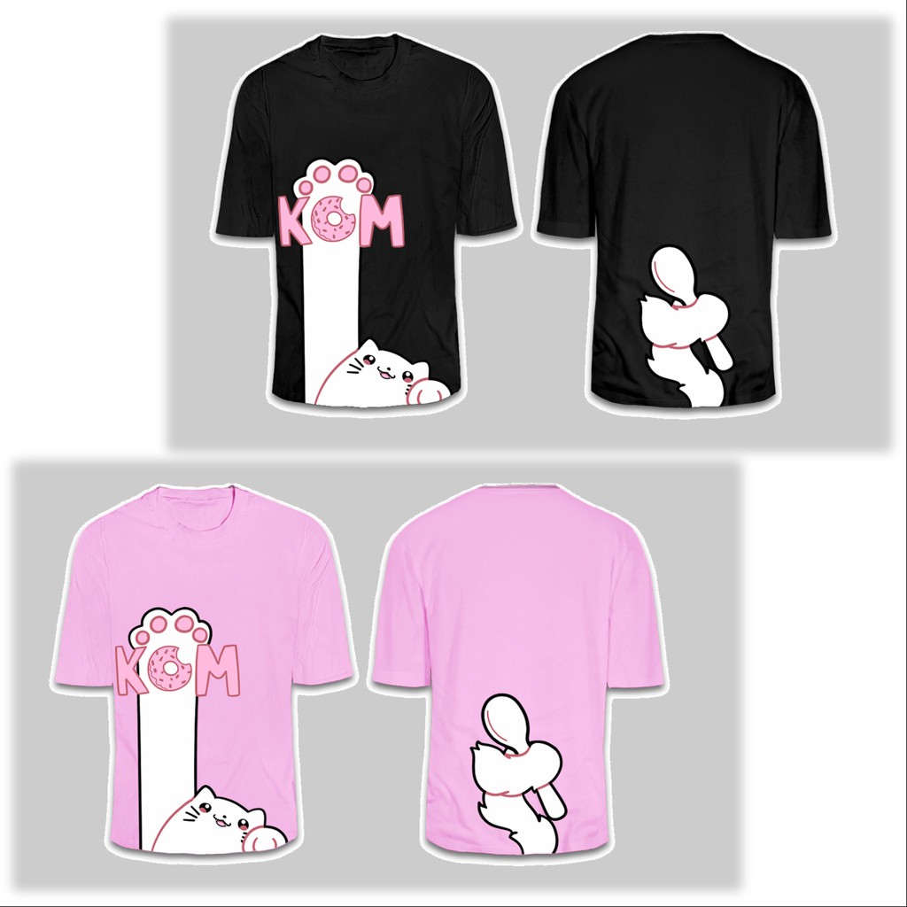 Áo thun tay lỡ "Mèo đột biến"