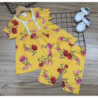 Bộ lửng thun borip cho bé gái size đại (ib chọn mẫu)