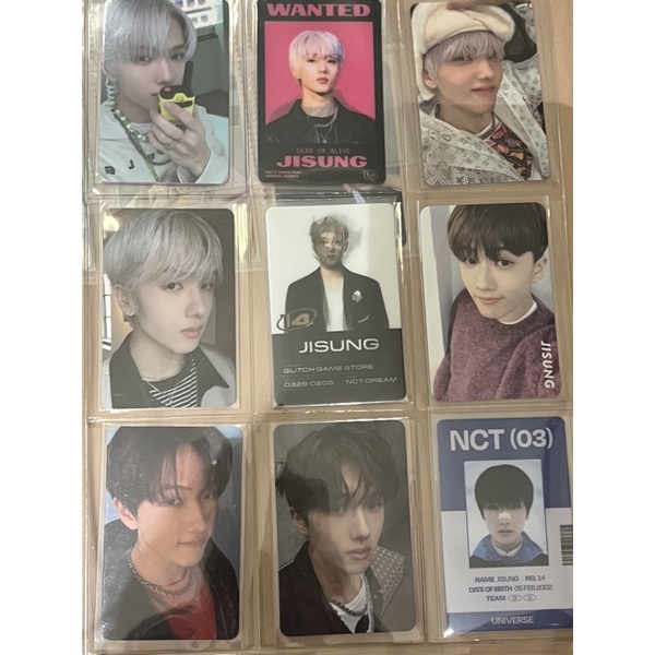 Thẻ hình ảnh bo góc card Jisung NCT Dream Chính Hãng
