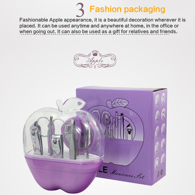 Bộ 9 Dụng Cụ Chăm Sóc Móng Chuyên Nghiệp Bằng Thép Không Gỉ Có Hộp Đựng