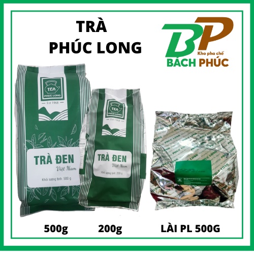 TRÀ PHÚC LONG (TRÀ ĐEN/TRÀ LÀI) NGUYÊN LIỆU PHA CHẾ - KHO PHA CHẾ ĐÀ NẴNG