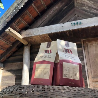 [1KG] - Cà phê Mix 3 Robusta + Arabica + Culi bột rang xay nguyên chất Ê Đê -AMICAFE