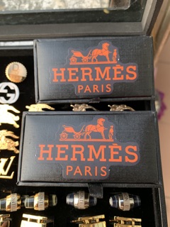 Khuy măng sét Hermes