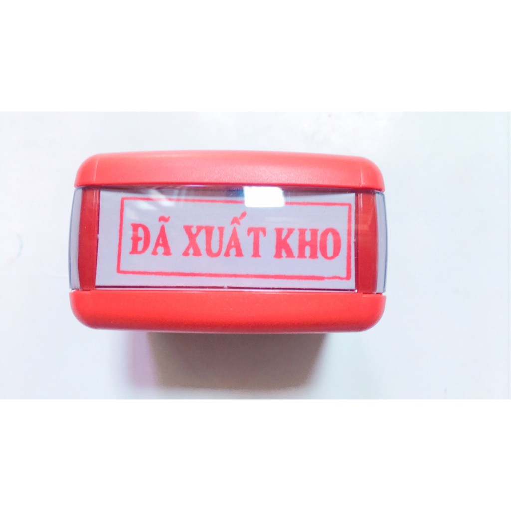 CON DẤU LIỀN MỰC ĐÃ XUẤT KHO(MỰC ĐỎ)