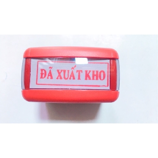 CON DẤU LIỀN MỰC ĐÃ XUẤT KHO(MỰC ĐỎ)
