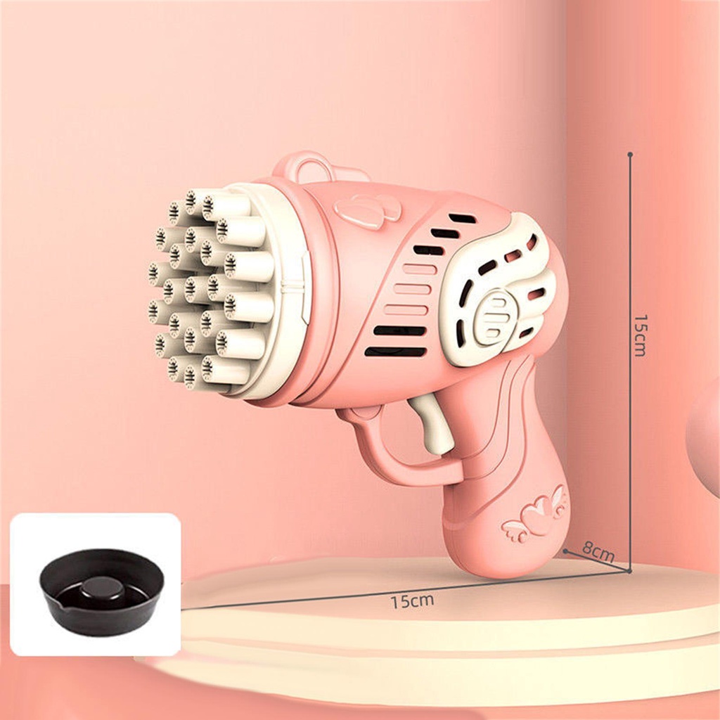 Súng Bắn Bong Bóng Tự Động 23 Lỗ Cho Bé