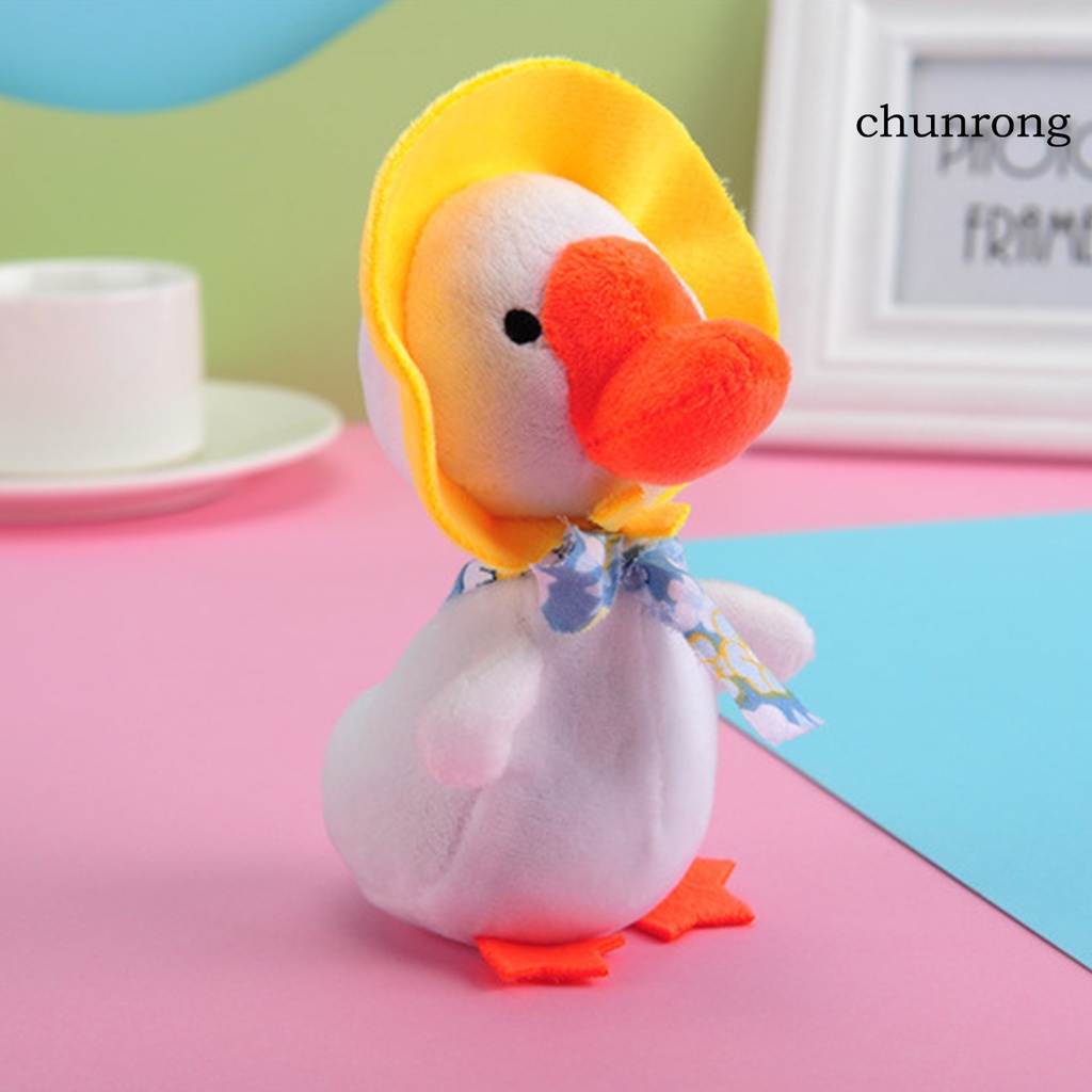 Cr Móc Khóa Vịt Nhồi Bông Dễ Thương