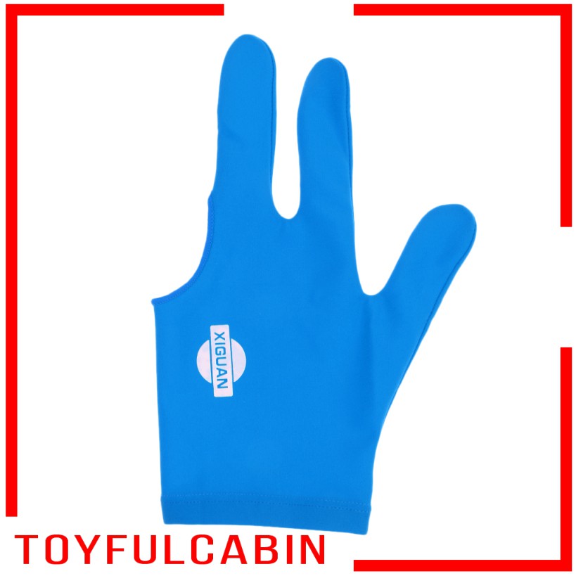 Găng Tay Chơi Bida Ba Ngón Trái / Phải Chất Liệu Spandex Mềm Mại