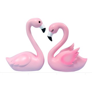 2304.990 SET 2 HỒNG HẠC TRANG TRÍ BÁNH