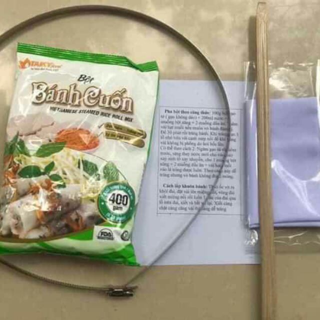 Bộ tráng bánh cuốn đai nox 27-31cm