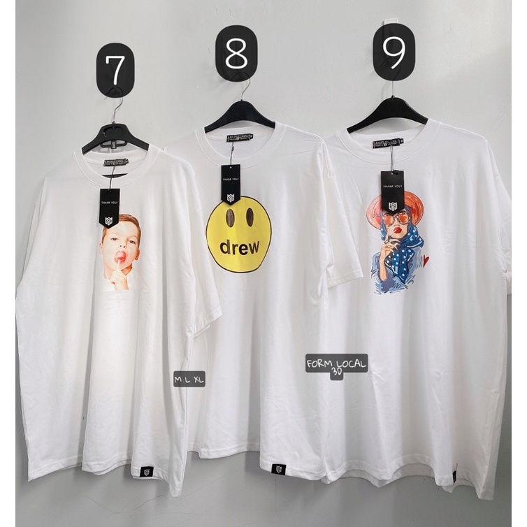 Áo Thun Baby Face Unisex Nam Nữ - Form rộng size M L XL ( 45-90Kg )