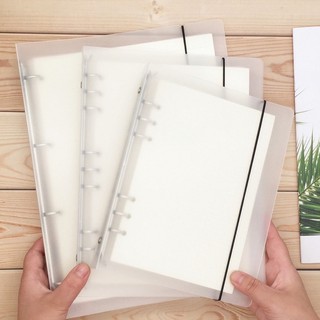 Sổ còng A4 4 còng bìa sổ còng binder giấy refill full phụ kiện set sổ A4