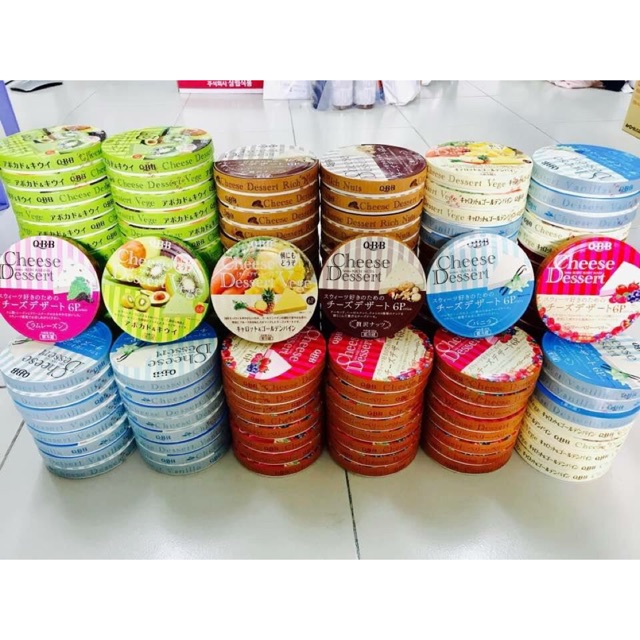 Phô mai trái cây QBB Nhật 