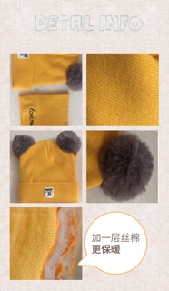 Set mũ khăn moonlight  sale chỉ còn 35k