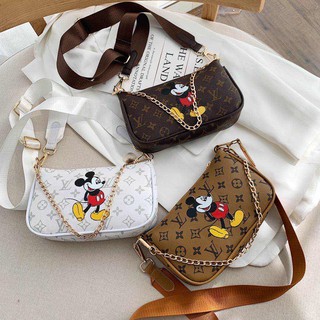 Túi đeo chéo LV Mickey