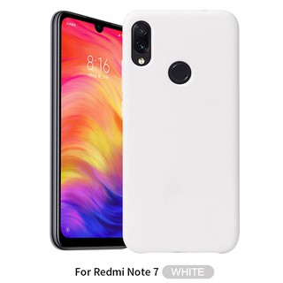 Shockproof flexible silicone phone cover for Xiaomi Redmi Note 7 / Note 6 / Note 6 Pro / Note 5 / Note 5 Pro
