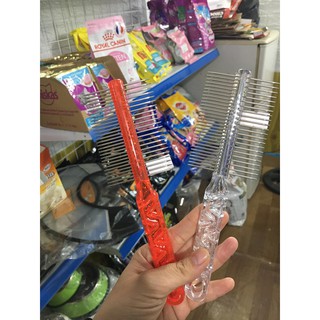 Lược chải lông cho chó mèo 2 lưỡi