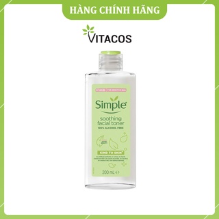 Nước hoia hồng Simple Soothing Facial Toner Kind To Skin