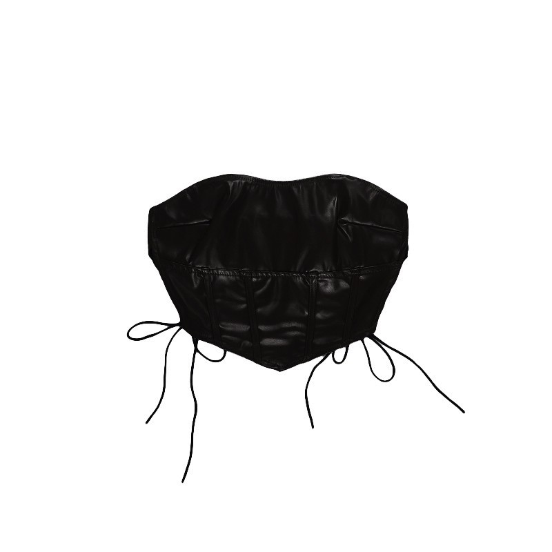 ÁO CROPTOP🌼NaNo Studio🌼Mùa hè cô gái cao bồi 2021 áo yếm tam giác cúp ngực 2 màu chất da dày xịn phối chân váy cực chất | BigBuy360 - bigbuy360.vn
