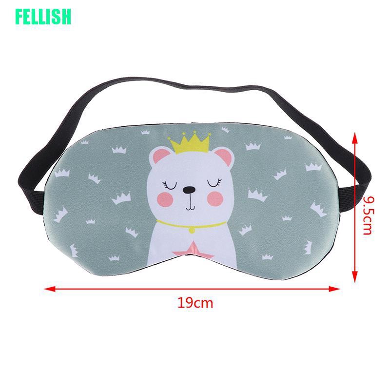Mặt nạ bịt mắt chất liệu cotton hỗ trợ giấc ngủ tiện dụng