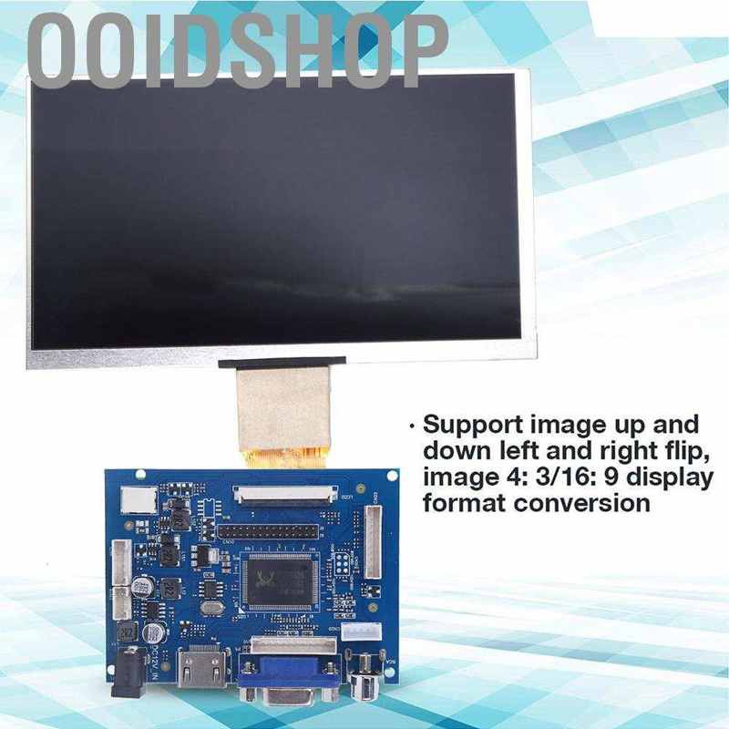 [Seller Recommendation]Mô Đun Màn Hình Lcd 7 Inch Tft Hdmi + Vga + 2av Cho Raspberry Pi 3 / 2