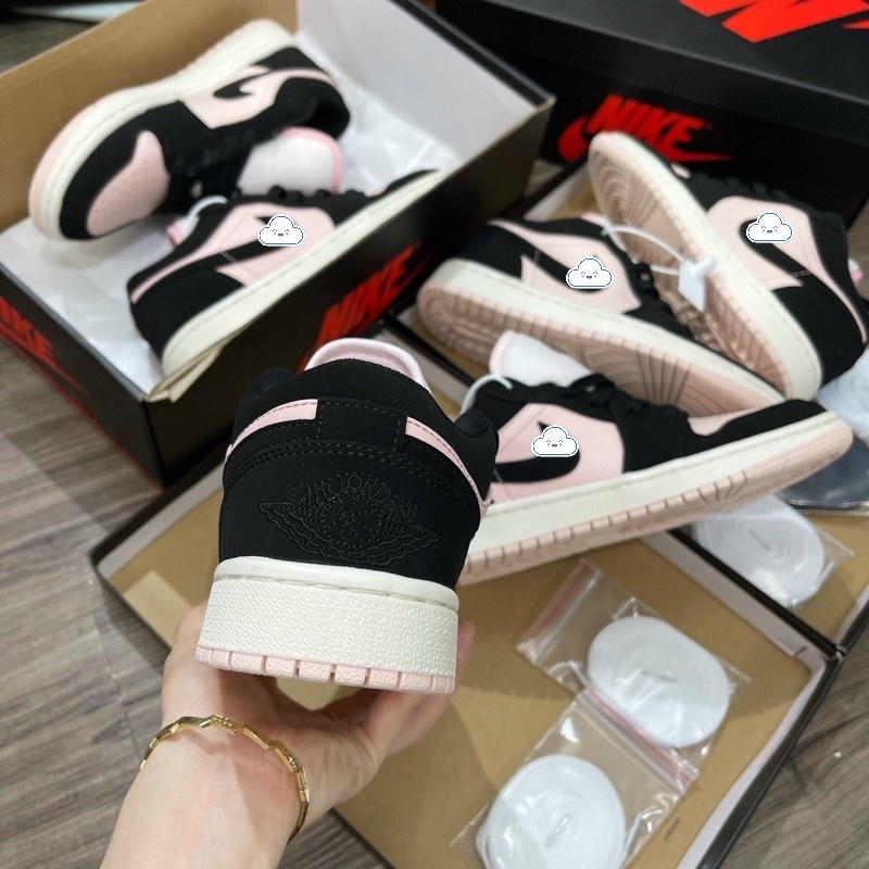 Giày Jordan high low màu hồng cổ cao cổ thấp, Giày sneaker nữ độn đế nâng chiều cao nam nữ hót trend 2020 | BigBuy360 - bigbuy360.vn