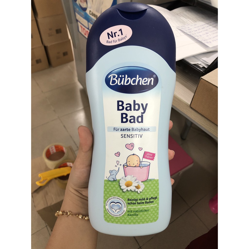 Sữa tắm sơ sinh Bubchen Baby Bad 1000ml - 45250