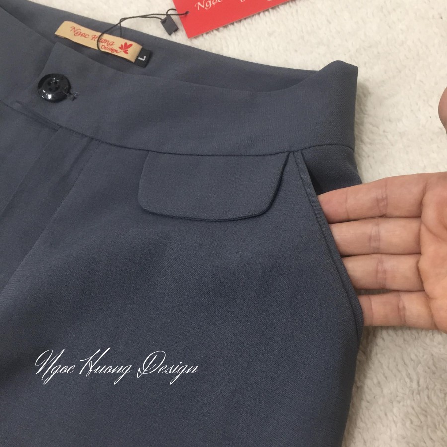 Quần Âu Nữ Bagge Nắp Túi Giả, Quần Tây thiết kế | BigBuy360 - bigbuy360.vn