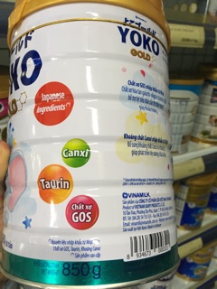 combo 2 lon sữa bột Yoko 3 cho trẻ từ 2 tuổi trở lên tặng Balô voi màu xanh đỏ vàng Date mới