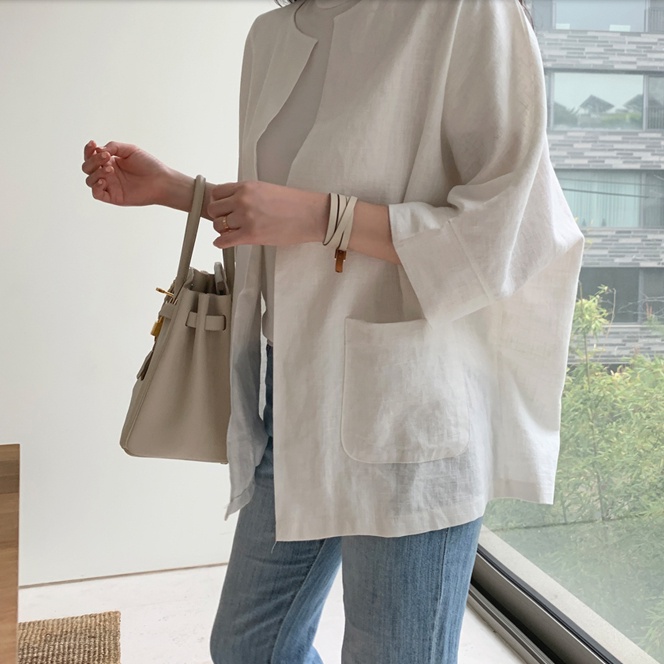 Áo khoác SUXI dài tay cổ điển thời trang cho nữ