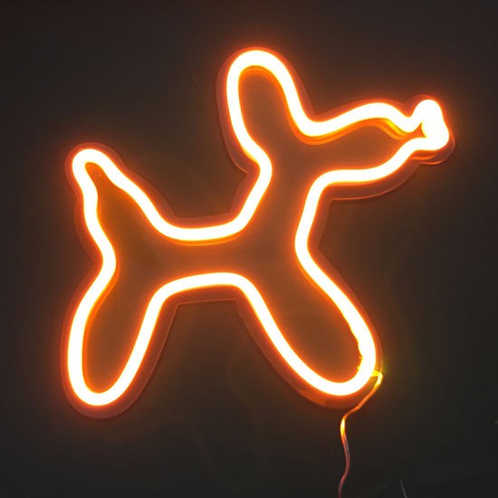 Đèn Trang Trí Led Neon Sign Hình Chó poodle