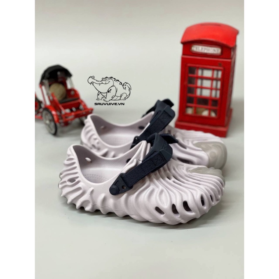 Dép Crocs Pollex Salehe Bembury Clog Chính Hãng Unisex, Band thiết kế mới, độc lạ dạng sục đúc nguyên đôi koro