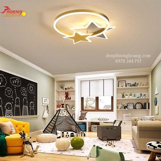 Đèn Ốp Trần Led Ngôi Sao Trang Trí - Đèn Phượng Hoàng