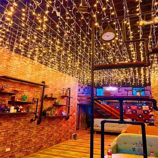 Đèn Led Trang Trí Mành Thả ⚡𝗖𝗵𝗼̂́𝗻𝗴 𝗧𝗵𝗮̂́𝗺 𝗡𝘂̛𝗼̛́𝗰⚡ Dài 6m 28 sợi Màu Vàng Ấm-Hàng Loại 1 Chất Lượng cao