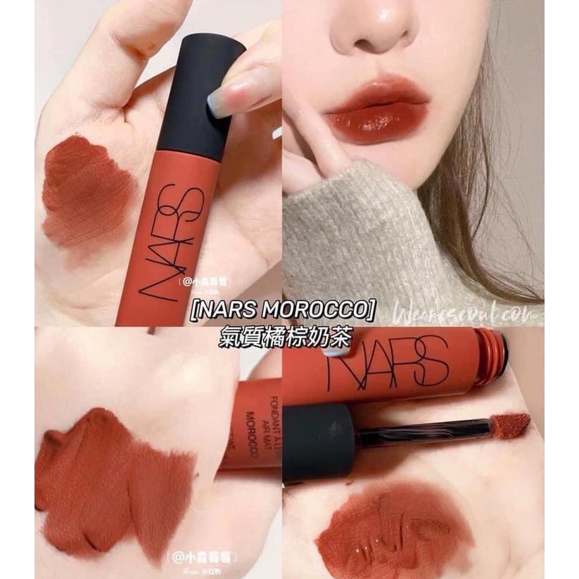 Son kem lì Nars Air Matte Lip Color chất nhẹ, mịn môi